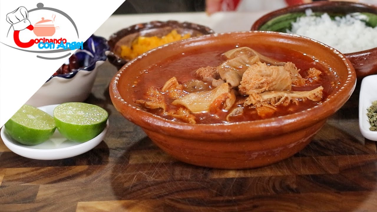 La Pancita o Menudo Más Rico Que Vas A Probar | Cocinando con Angel