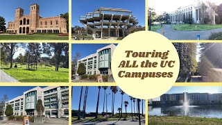 Touring ALL the UC Campuses!!!