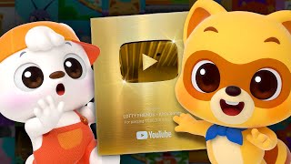 🏆 1,000,000 Subscribers + GOLD PLAY BUTTON 🏆| Thank you friends 🧡| Lotty Friends