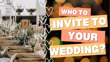 How to Create and Manage Your Wedding Guest List