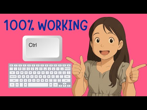 3 SIMPLE STEPS On How SOLVE Left CTRL Key Is NOT Working In Windows 11