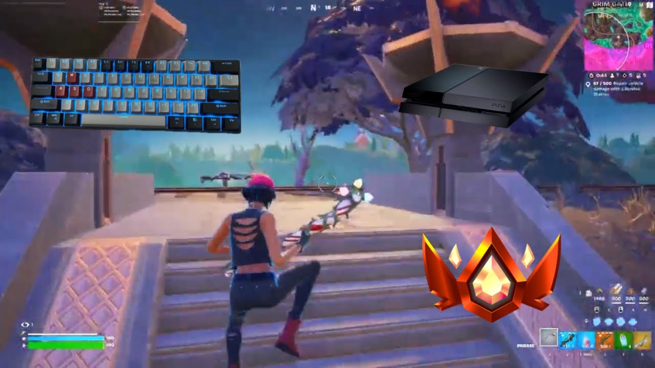 SOLO RANKED CHAMPION Gameplay + PS4 Keyboard & Mouse [60fps HD] - YouTube