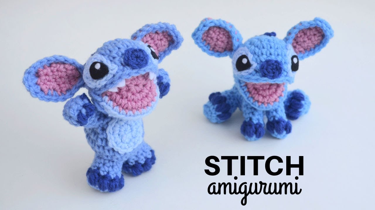 Stitch from Lilo & Stitch Amigurumi Crochet (Pattern Only) - Ollie + Holly