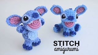 Stitch Amigurumi - How to Crochet Lilo and Stitch | Open Mouth Version by Ami Amour 76,217 views 3 years ago 38 minutes