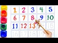 Learn numbers 1-20 |123| Counting 1-20 |12345 |1 से 20 तक गिनती #123 #number #ginti