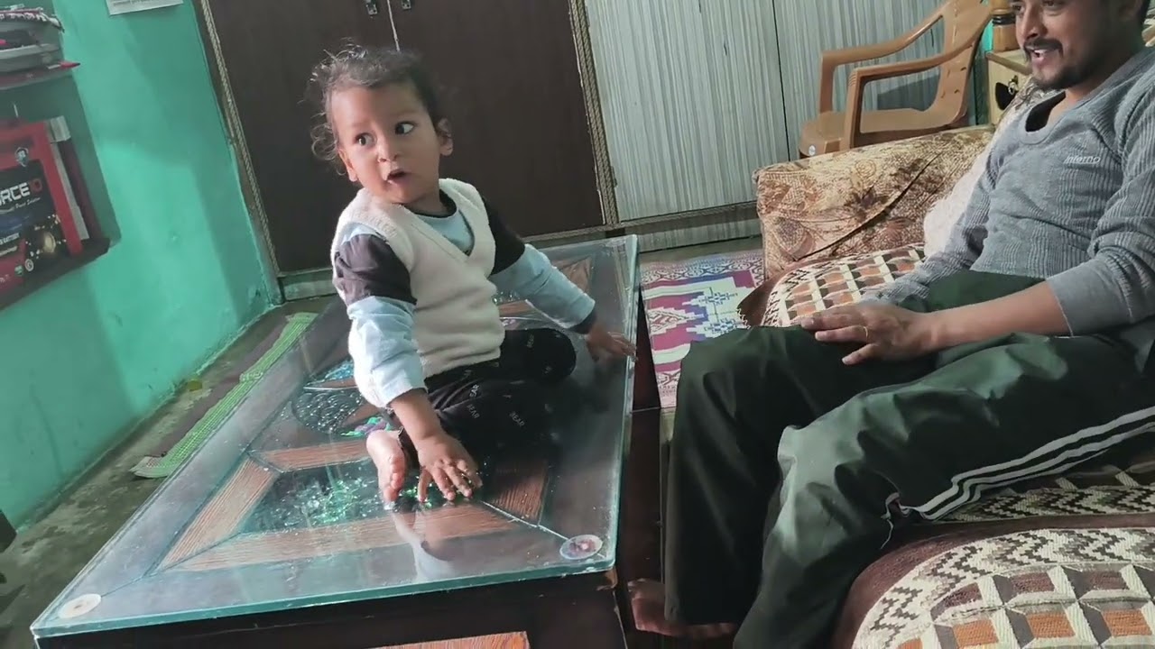 Another day laddu masti in Nani house.