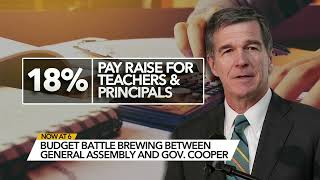Gov. Cooper travels to sell budget plan; hearings start at legislature