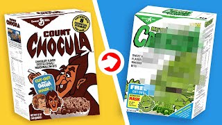 Designing the Monster Cereal mascot we NEVER got!
