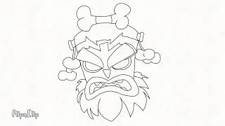 Crash Bandicoot Colouring Pages For People To Use