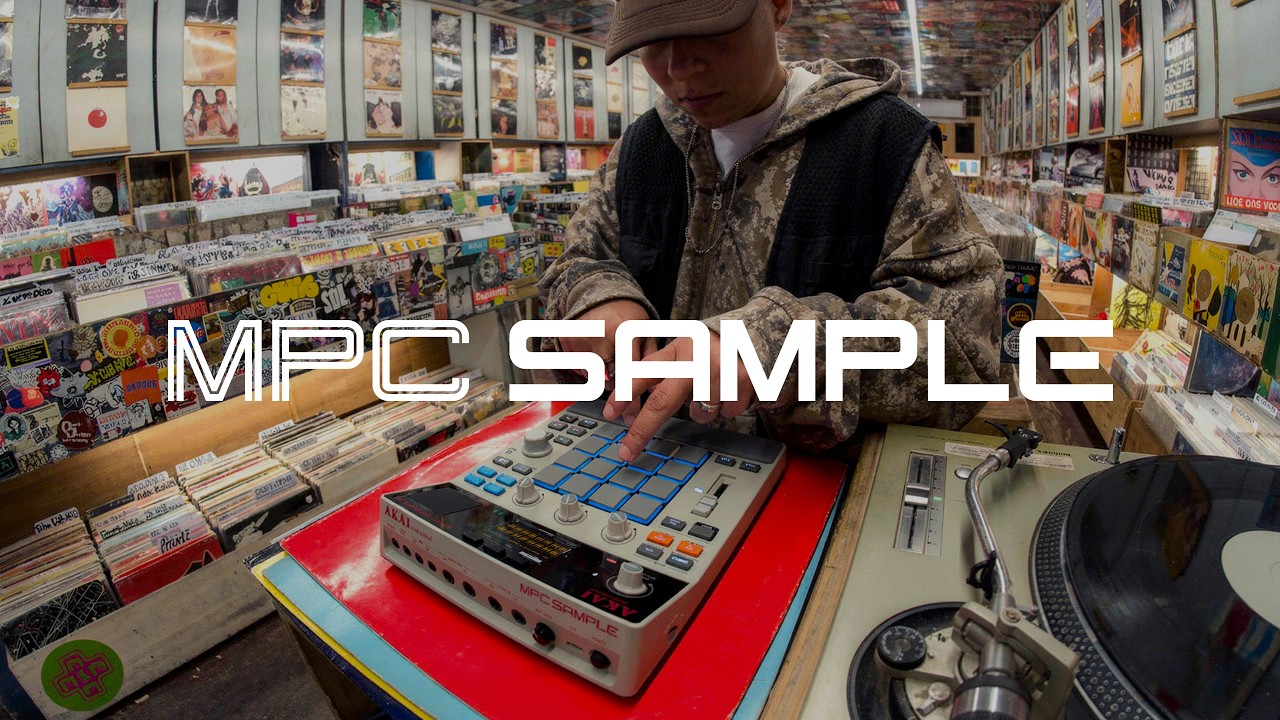 Video till Akai visar musikmaskinen MPC Sample
