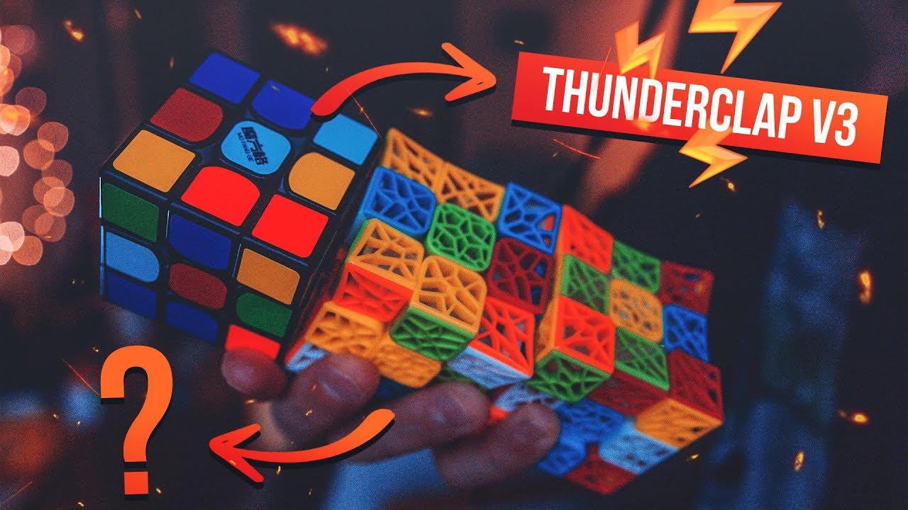 ✨ УНИКАЛЬНЫЙ кубик Рубика 3х3 DNA CUBE | и немного про Thudnerclap v3