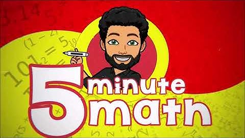5 Minute Math: Algebra - Solving Linear Equations - Practice