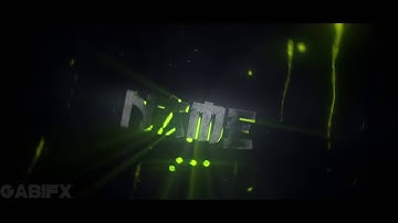 FREE AMAZING GREEN SYNC INTRO TEMPLATE! (Blender Only) #132