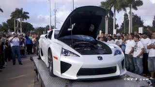 Lexus LFA ON A DYNO!!!