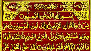 Surah Yaseen Qur'an Tilawat || Surah Yasin full Surah Rahman || Qur'an Recitation || Yaseen Sharif