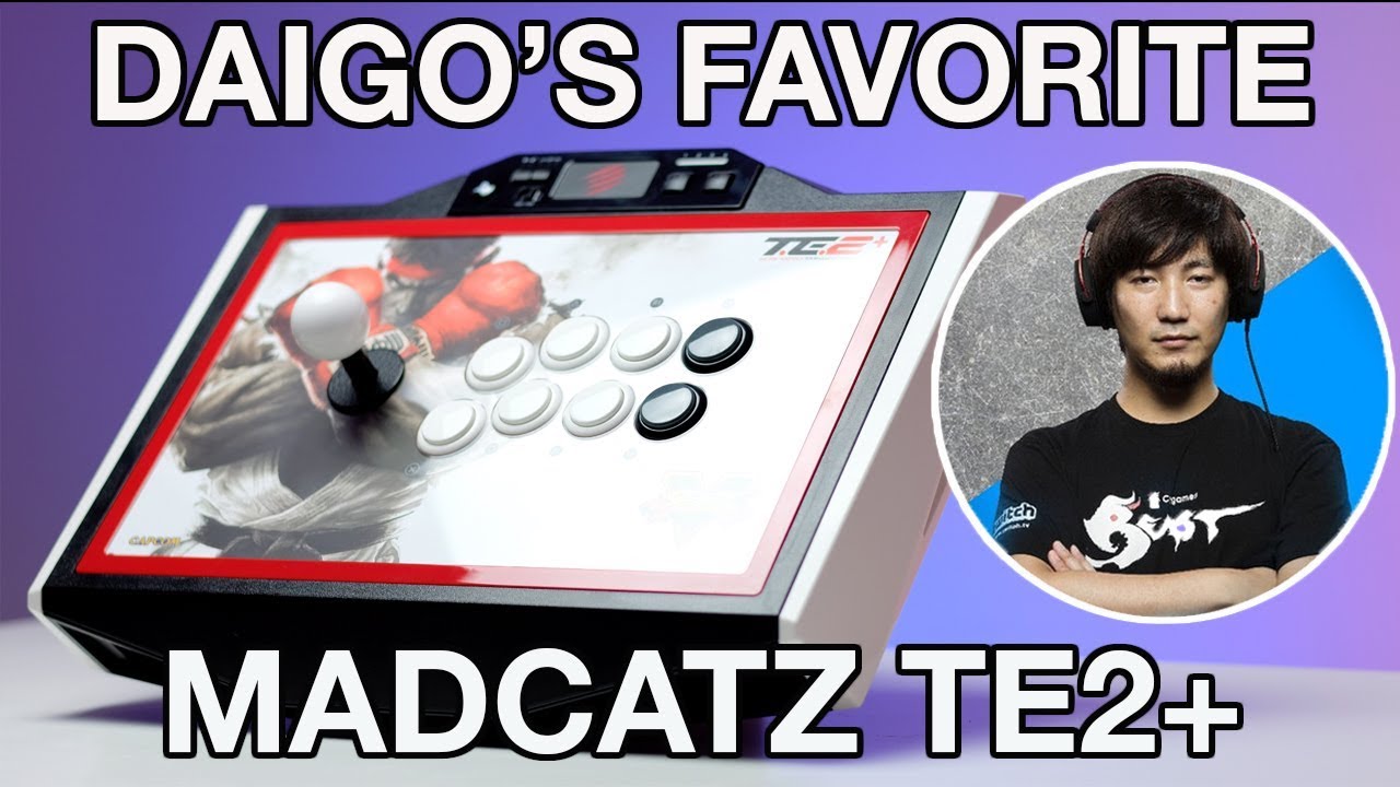 Madcatz TE2+ Plus Daigo's Favorite stick? - YouTube