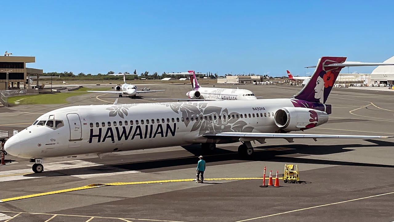 ASMR Bliss Hawaiian & Alaska Airlines Merger Flight Honolulu to
