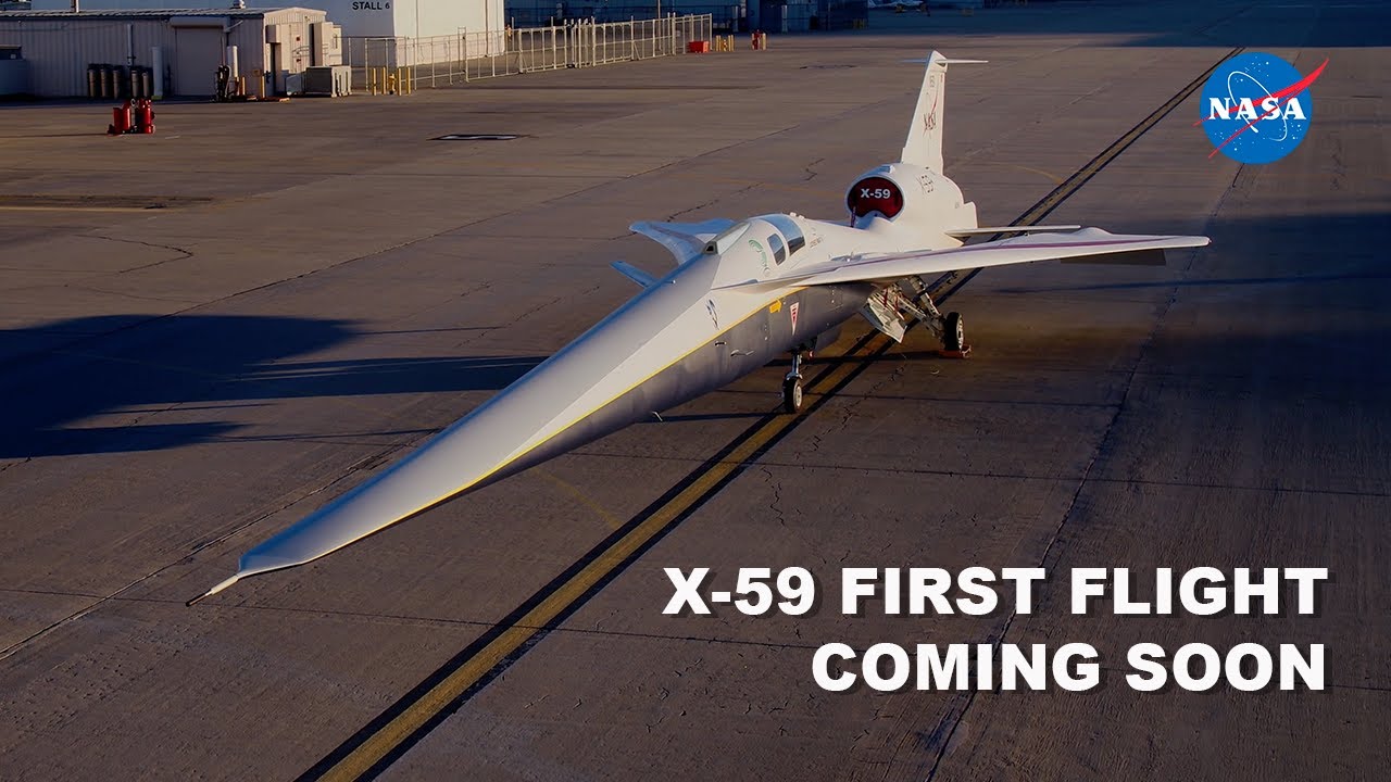 You are currently viewing NASA’s Newly Unveiled X-59 Quiet Supersonic Plane Eyes First Flight (Trailer) – NASA