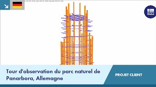 [DE] CP 001061 | Tour d'observation du parc naturel de Panarbora, Allemagne