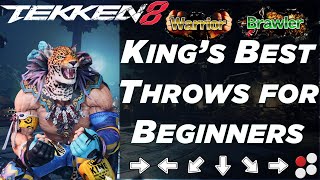 TEKKEN 8 KING GUIDE | Best Throws for New Players