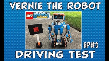 Vernie the Robot | LEGO Boost | Driving Test | Ep #3