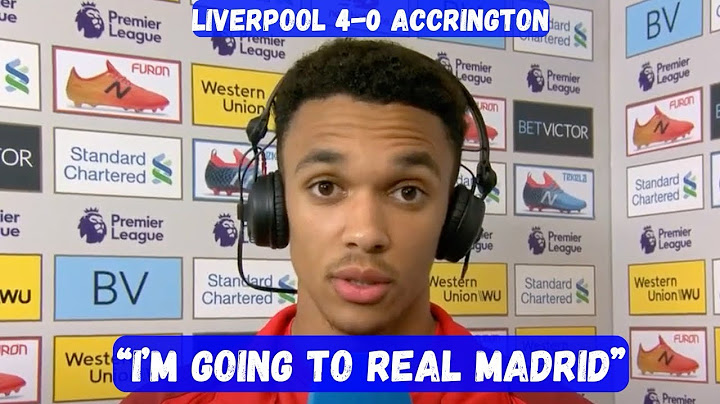 Trent Alexander-Arnold BLASTS Arne Slot - Post Match Interview - Liverpool 4-0 Accrington