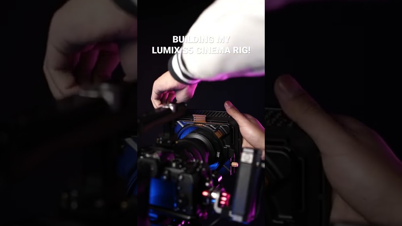 Building my Lumix S5 Cinema Rig step by step🙌🏽 