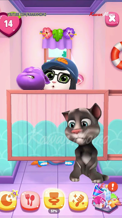 My Talking Tom 1 vs My Talking Angela || Talking Tom 1 Wan to use Toilet ASAP