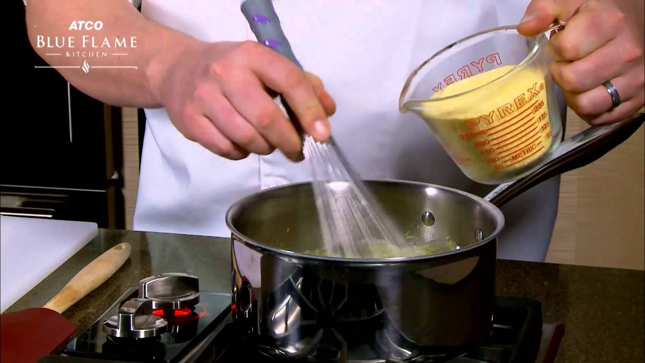 How to Cook Leek and Gouda Polenta - YouTube