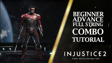 Injustice 2 ROBIN Combo Tutorial ( Full String | High Damage )