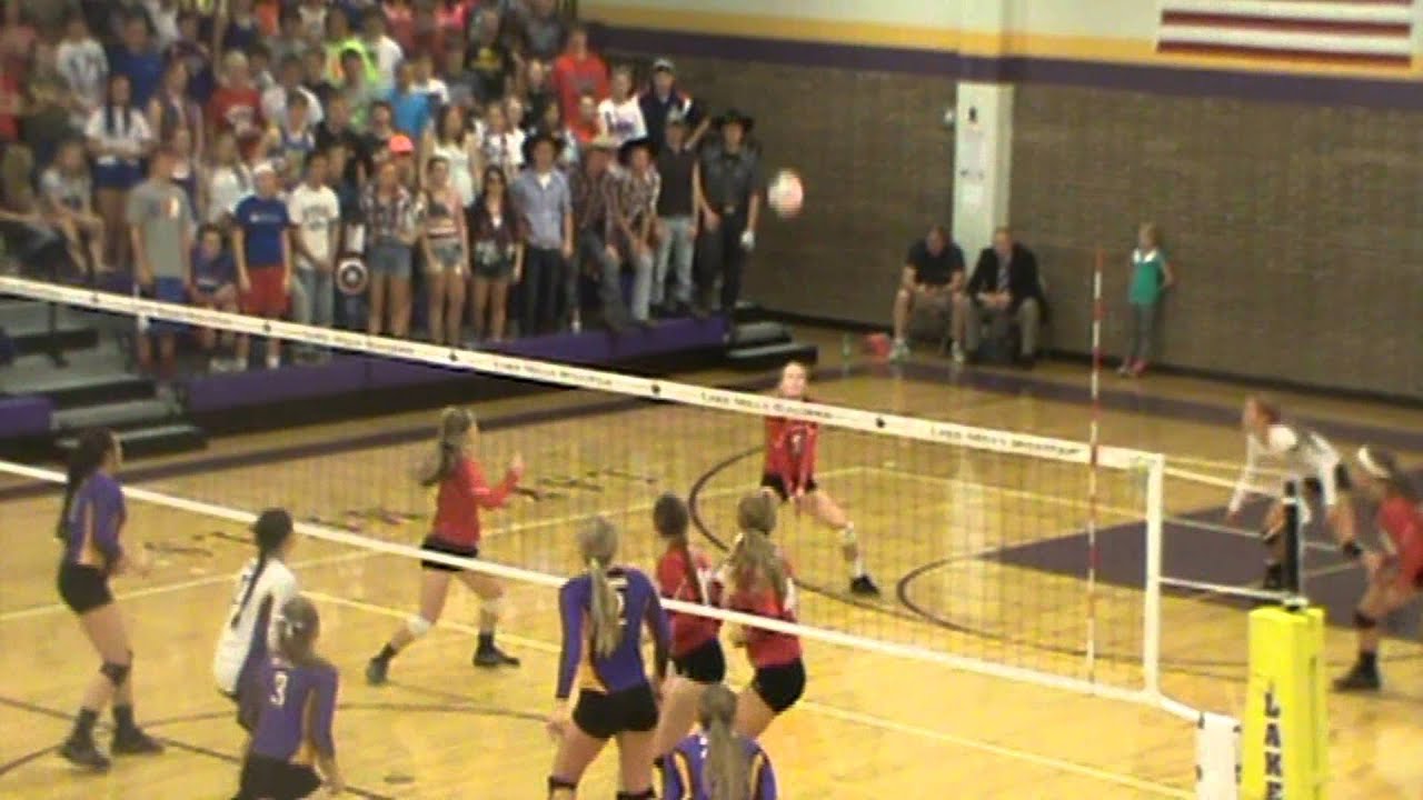 Video Forest City at Lake Mills volleyball YouTube