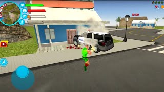 Spider Rope Hero Man: Miami Vise Town Adventure #2 (by Zmmy Games) - Android Game Gameplay screenshot 5