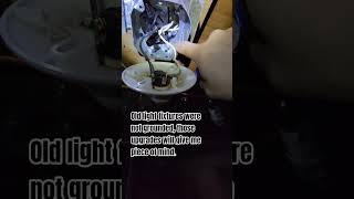 Renovation - Electrical - Light fixture #electrician#reno#diy#light#basement#issue#dark#wire#vlog#3
