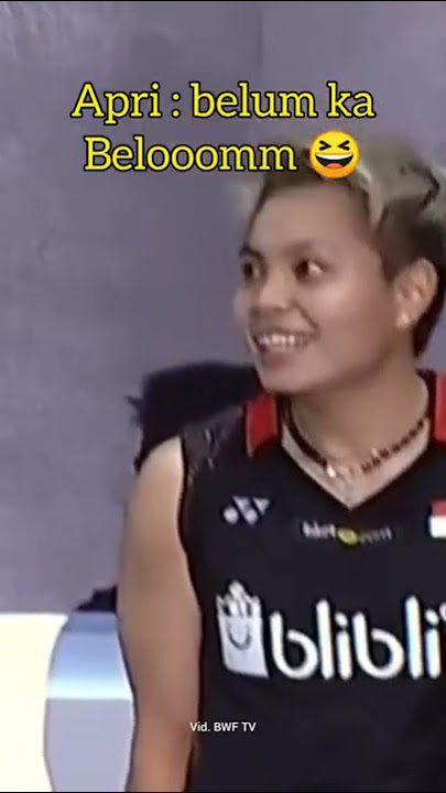 Moment salah naik podium Greysia Polii dengan Ayaka Takahashi 😆😆