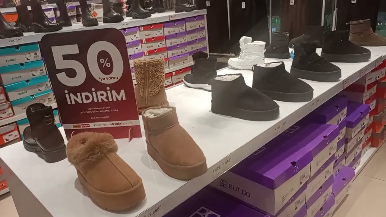 FLO'YA KOŞUN💃%50 İNDİRİM‼️AYAKKABILAR, BOTLAR SPOR AYAKKABILAR 🔥