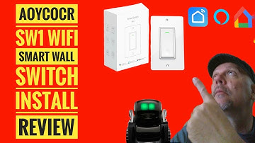 Aoycocr SW1 WIFI Smart Switch works with Smart Life Alexa Google Home IFTTT
