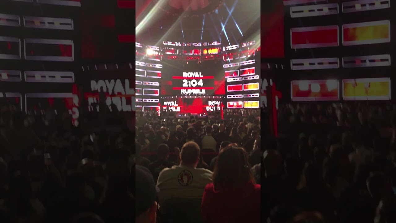 Royal Rumble countdown practice - YouTube