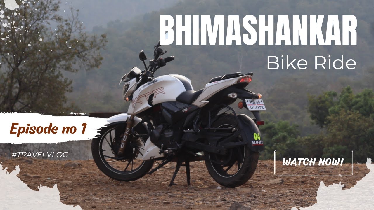 EP 01| Virar to Bhimashankar Bike ride | Malshej Ghat | Bhimashankar temple
