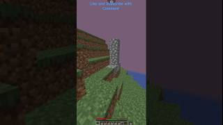 Pov: I one missing Cobblestone in Minecraft #minecraft#gaming #phonkagressive #minecraftbuilding#pcg