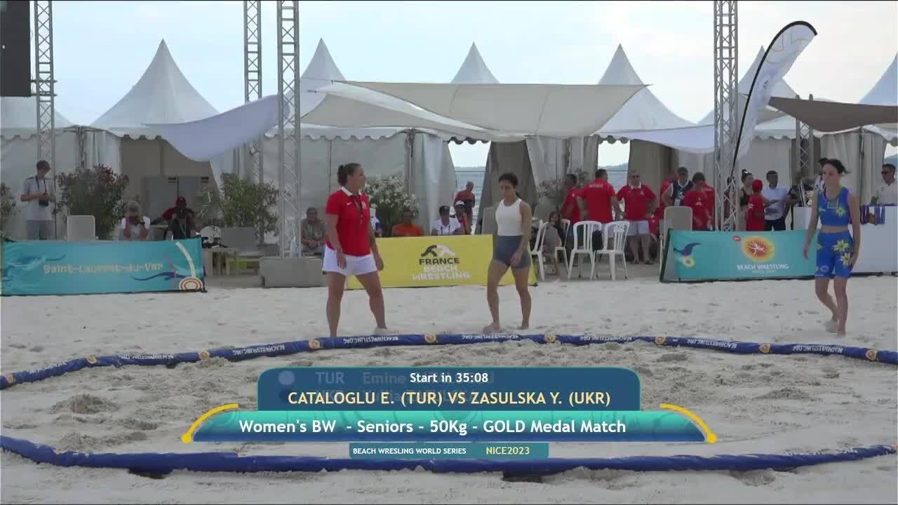 Gold Medal • Women's BW 50Kg • Emine CATALOGLU (TUR) vs. Yuliia ZASULSKA (UKR)