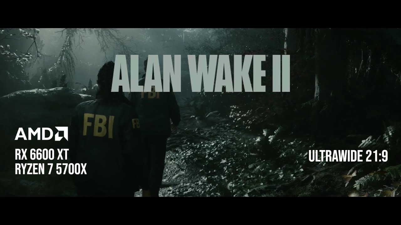 ALAN WAKE 2 PC | RX 6600XT RYZEN 5700X | BEST GRAPHICS SETTINGS 60 ...