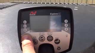 My new metal detector / minelab explorer se