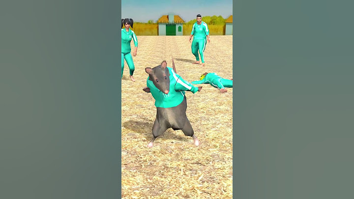 Una rata bailando en el juego del calamar #shorts #dancing