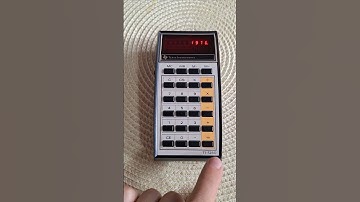 1976 Texas Instruments TI-1250 vintage calculator