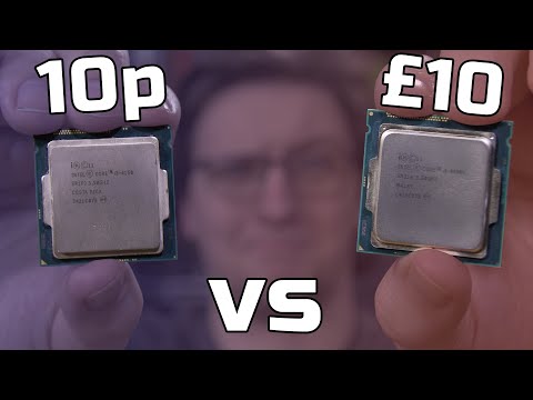 £10 Vs 10p Cpu For Gaming