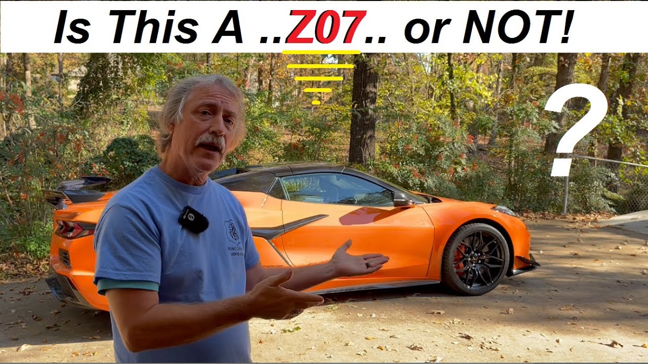 C8 Z06 vs Z07 Options - RPO Codes & Monroney Label - YouTube