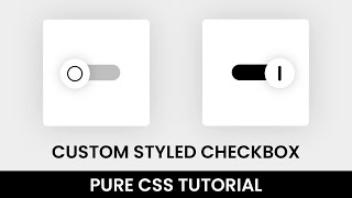 Custom Styled Checkbox | HTML & CSS Tutorial