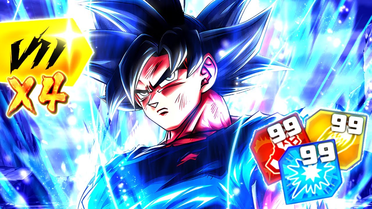 🥶¿DESTRUCCIÓN en EL PVP? X4 ZENKAI y ARTES 99 GOKU ULTRA INSTINTO ULTRA Dragon Ball Legends