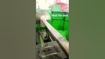 How to true old tank shaft on a manual lathe machine #how #enginelathe #machine #cnc #cncmachining