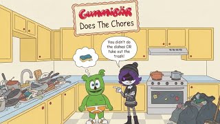 Gummibär Does The Chores #skits